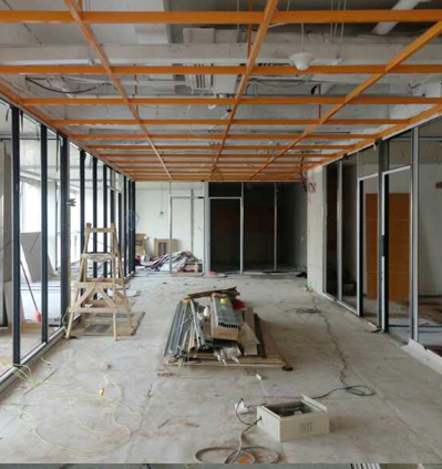 祥浩會計事務所南寧辦公室裝修施工圖-燦源裝飾