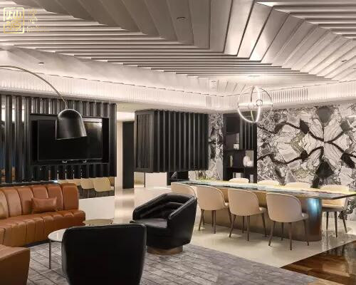 酒店設(shè)計-休息區(qū)效果