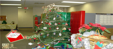 圣誕節(jié)就應(yīng)該這樣裝飾辦公室，燦源裝飾邀你一起來狂歡