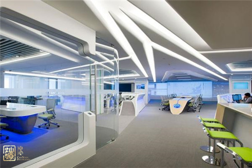 辦公室裝修-辦公區(qū)視覺(jué)效應(yīng).