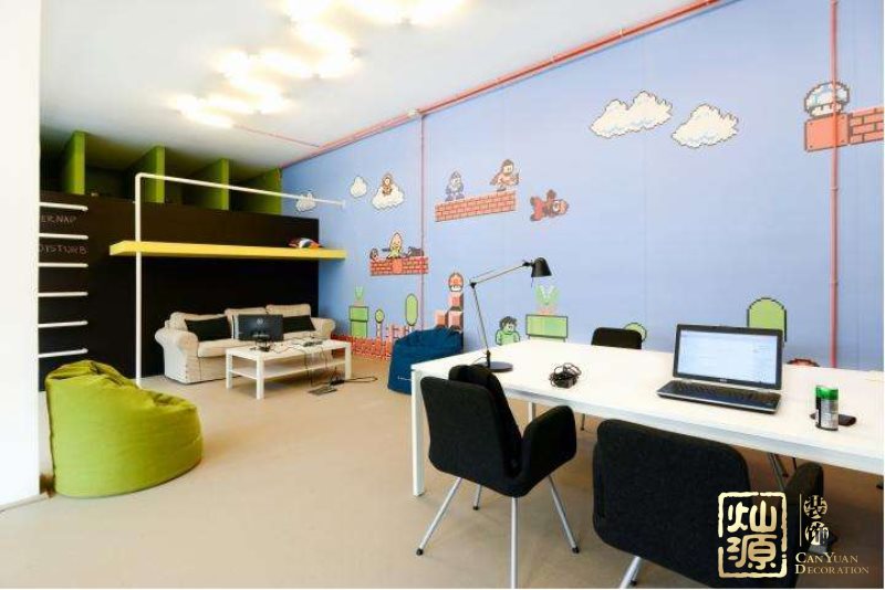 辦公室設計休閑區(qū)2