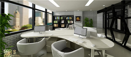 小型辦公室設(shè)計(jì)濃縮就是精華，不必過多強(qiáng)求大面積