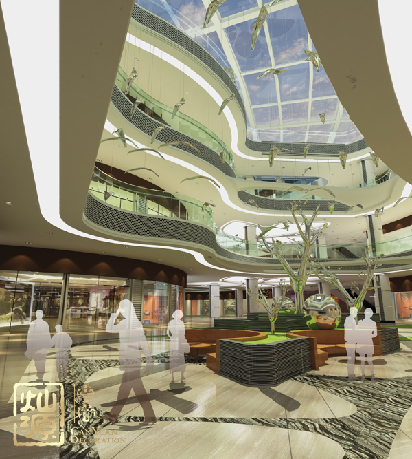 商業(yè)廣場(chǎng)裝修案例