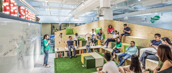 森林主題辦公室設(shè)計思路方案   燦源裝飾出品