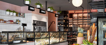 【熟食店裝修效果圖設(shè)計】什么？熟食店還可以這么裝？！