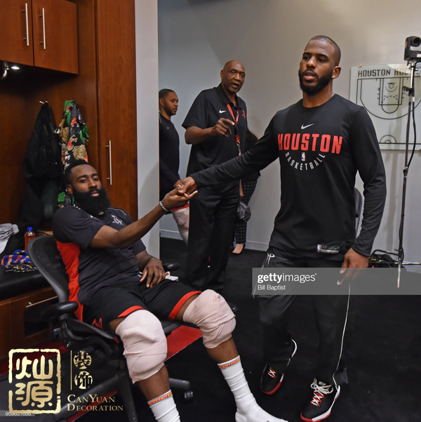 保羅感謝休斯頓 【多圖】揭示保羅表示感謝的火箭豐田中心