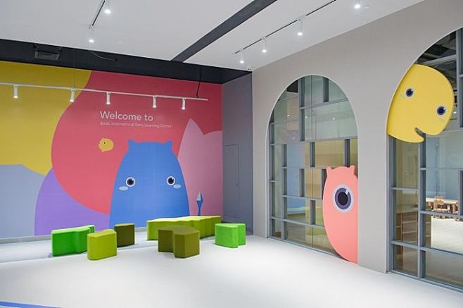 孩子喜愛的樂園南寧幼兒園裝修設(shè)計