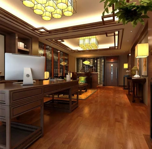 中式董事長(zhǎng)辦公室裝修設(shè)計(jì)奧秘是什么，從這里揭開(kāi)它真實(shí)面紗