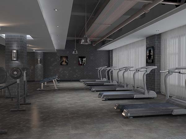 健身房效果圖 健身房效果圖