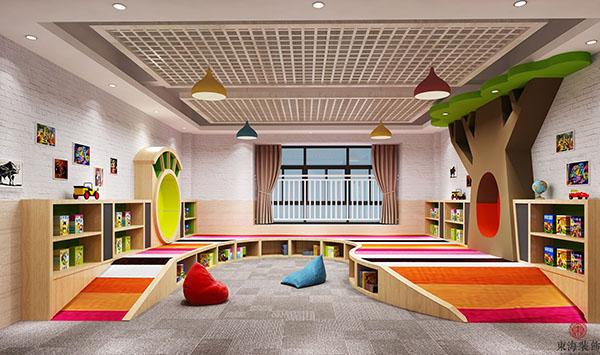 看南寧幼兒園的裝修設(shè)計風格，你的幼兒園裝修早了