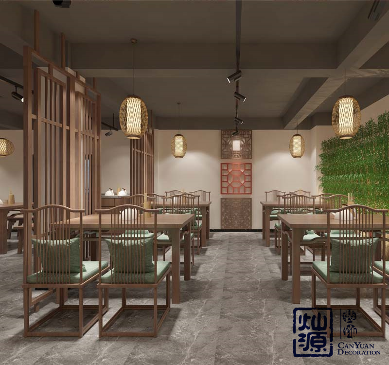 中式餐廳設(shè)計裝修效果圖 中式餐廳設(shè)計裝修效果圖