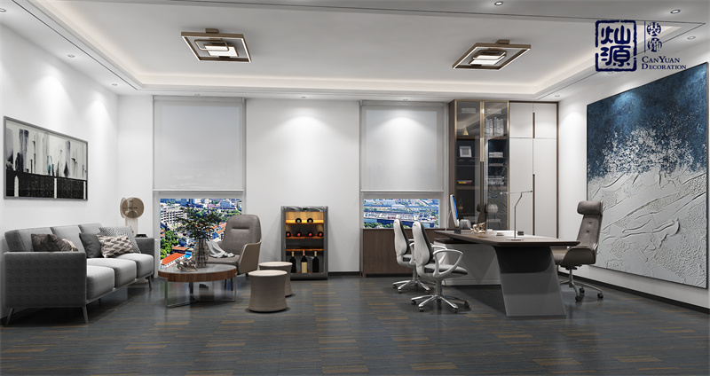 辦公室裝修燈光設計效果圖 辦公室裝修燈光設計效果圖
