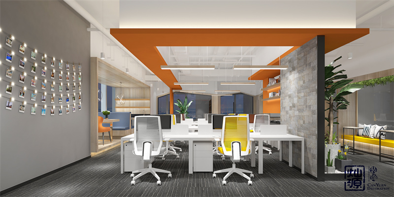 辦公工位沒創(chuàng)意還不好看？ 吐血整理南寧辦公室裝修辦公區(qū)域效果圖案例鑒賞（三）！