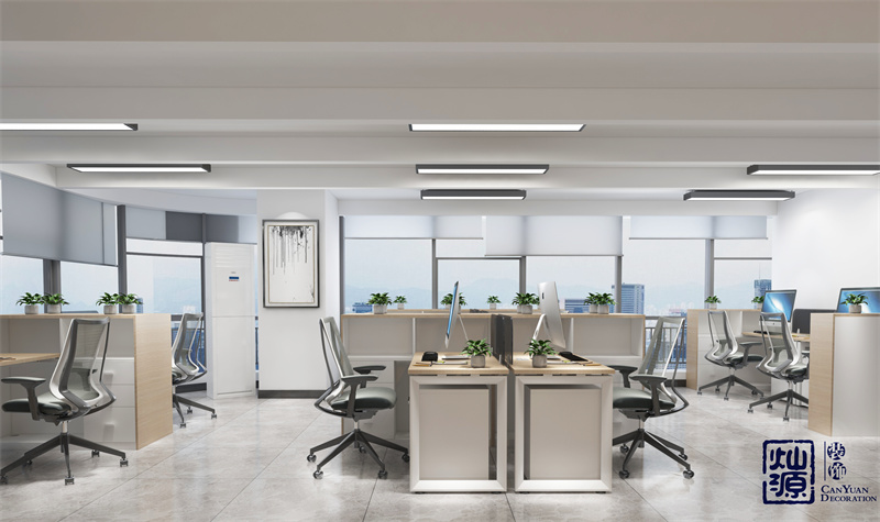 南寧辦公室裝修辦公區(qū)域效果圖 南寧辦公室裝修辦公區(qū)域效果圖