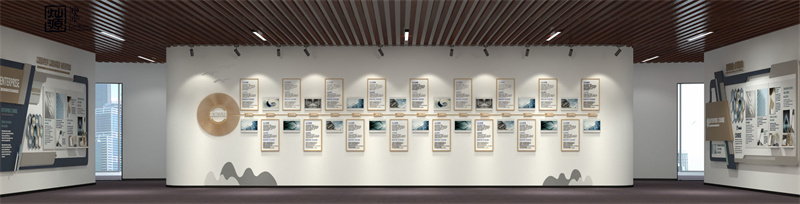 贈禮送的辦公室裝修墻體文化設計，艾瑪，真香！