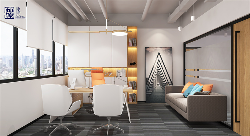 600平裝出900平效果！小平米辦公空間裝修細(xì)節(jié)！你值得擁有！