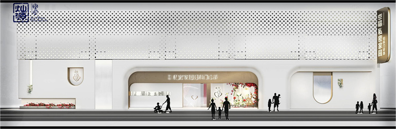 南寧工裝裝修公司美容院設(shè)計裝修要點(diǎn)效果圖