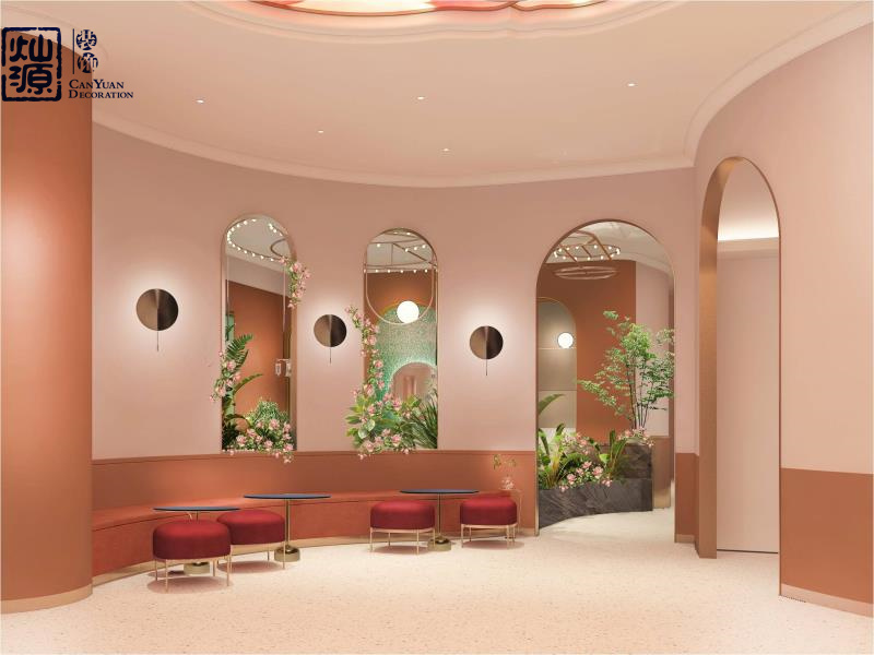 南寧工裝裝修公司美容院設(shè)計裝修要點(diǎn)效果圖