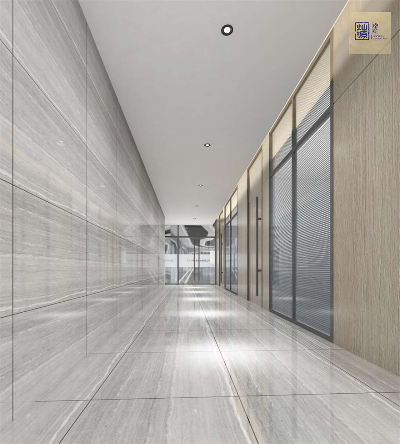 南寧辦公室裝修公司—燦源裝飾走廊設(shè)計(jì)效果圖 南寧辦公室裝修公司—燦源裝飾走廊設(shè)計(jì)效果圖