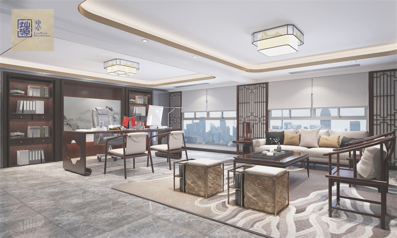 身家千萬的老板辦公室裝修如何設(shè)計(jì)，才能擺脫“土豪風(fēng)”？