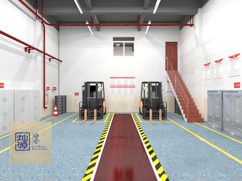 1000平米南寧廠房裝修設(shè)計(jì)實(shí)景圖