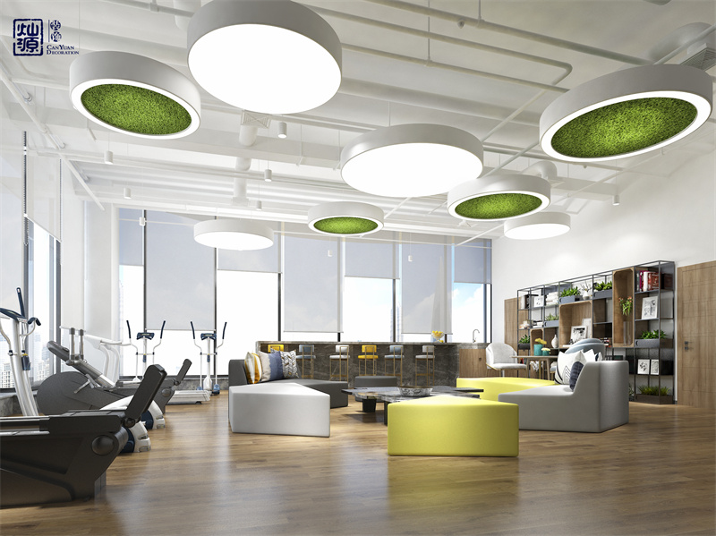 現(xiàn)代辦公室裝修設(shè)計(jì)效果圖&mdash;燦源裝飾