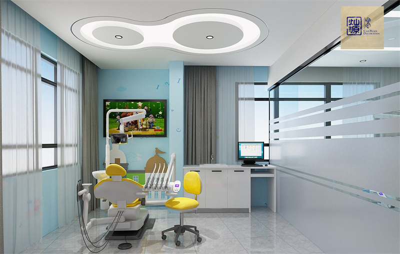 花里胡哨也招人喜歡？南寧牙科診所設(shè)計裝修不只有純白色！