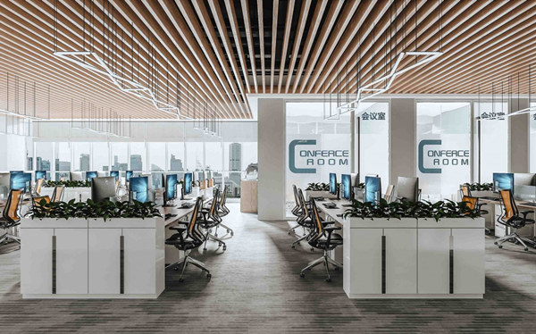 辦公室設(shè)計裝修效果圖—燦源裝飾 辦公室設(shè)計裝修效果圖—燦源裝飾