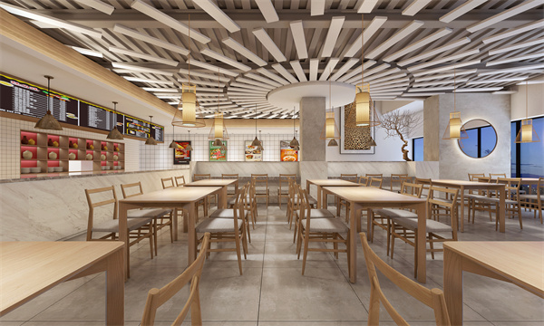 店鋪設計裝修效果圖&mdash;燦源裝飾