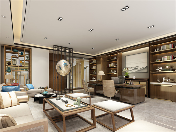 辦公室設(shè)計(jì)裝修效果圖&mdash;燦源裝飾