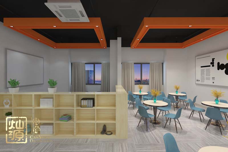 托管培訓(xùn)學(xué)校設(shè)計裝修