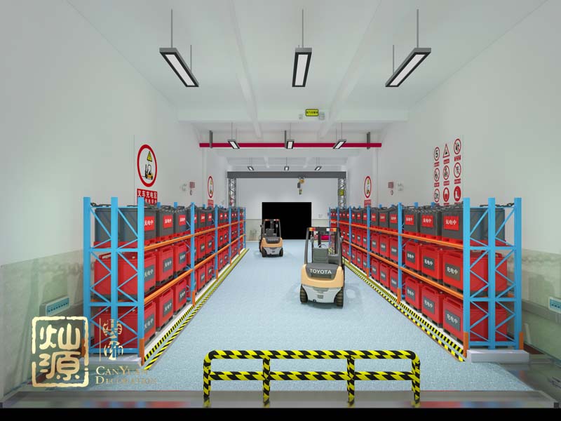 廣西太古可口可樂飲料有限公司叉車充電車間、維修車間改造設(shè)計案例