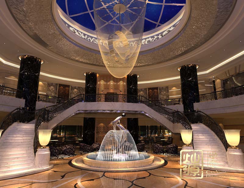 “1對(duì)1設(shè)計(jì)，打造專屬形象氛圍感”——日照盛世泰華主題酒店設(shè)計(jì)裝修案例-燦源裝飾