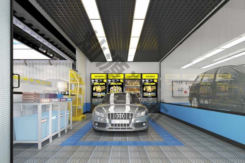 南寧洗車店設(shè)計裝修效果圖