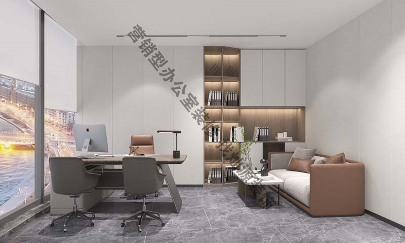 辦公室裝修設(shè)計(jì)效果圖&mdash;副總辦公室