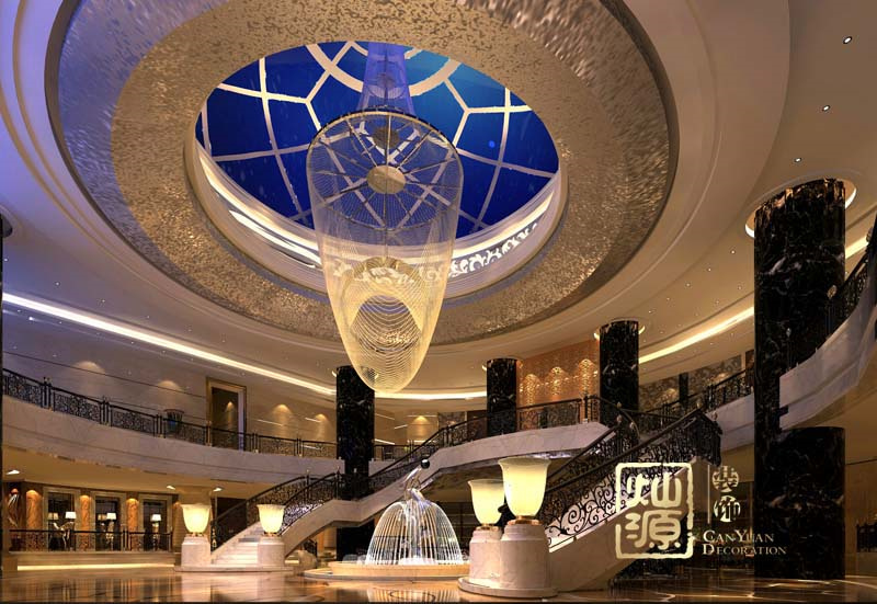 南寧主題酒店設(shè)計裝修效果圖&mdash;燦源裝飾