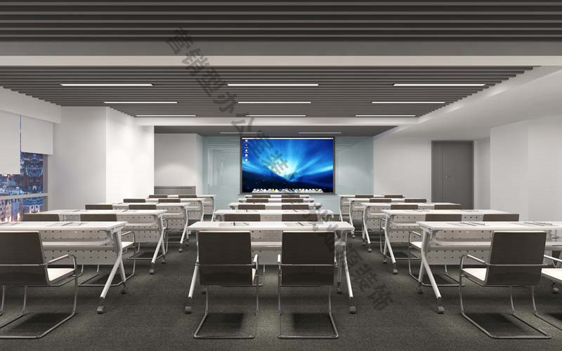 南寧辦公室裝修效果圖之培訓室&mdash;燦源裝飾