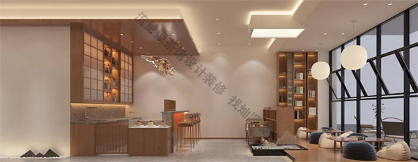 茶館設(shè)計裝修效果圖&mdash;燦源裝飾