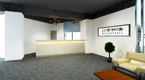 中鼎萬(wàn)象東方辦公室裝修案例--燦源裝飾